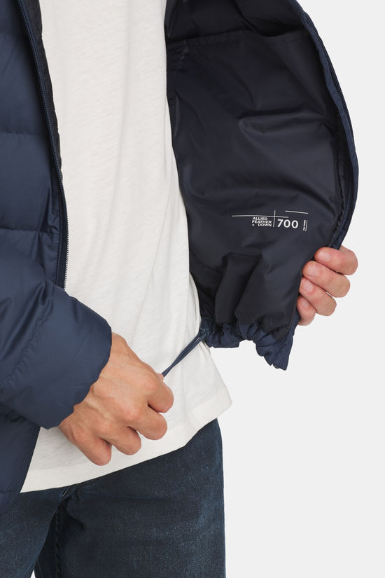 Jack Wolfskin Ather Down Hoody Donsjas Navy Blue/Dark Blue