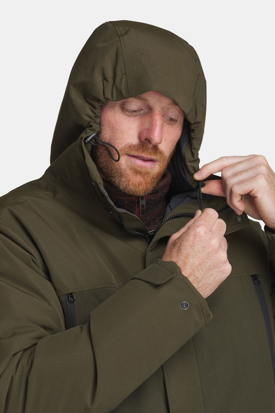 Jack Wolfskin Glacier Shield Winterjas Olive Green