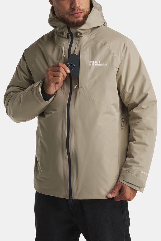 Jack Wolfskin Icecape 2L Down Ins RDS Jas Beige