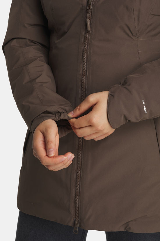 The North Face Hikesteller Insulated Parka Dames Taupe