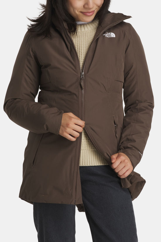 The North Face Hikesteller Insulated Parka Dames Taupe