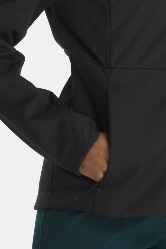 The North Face Quest Highloft Softshell Jas Dames black