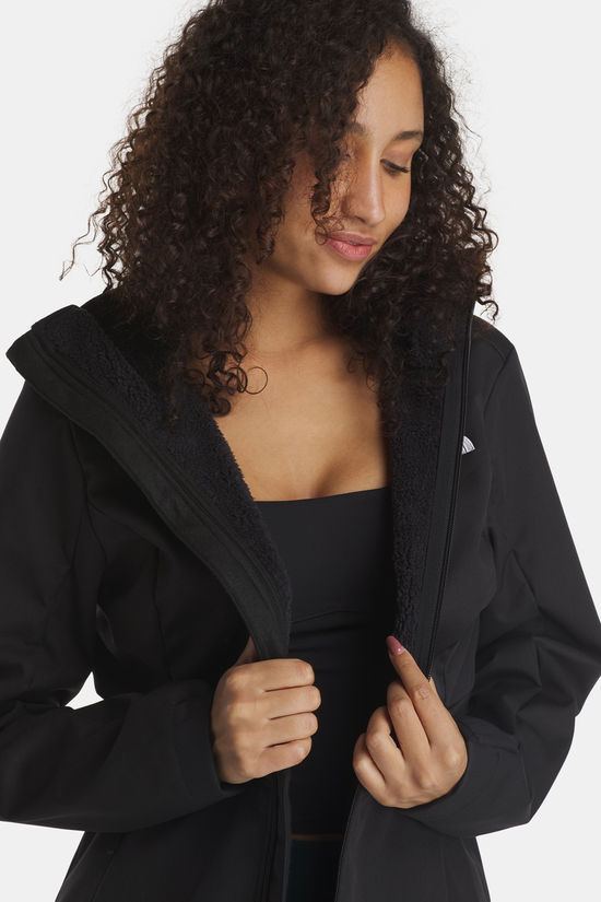 The North Face Quest Highloft Softshell Jas Dames black