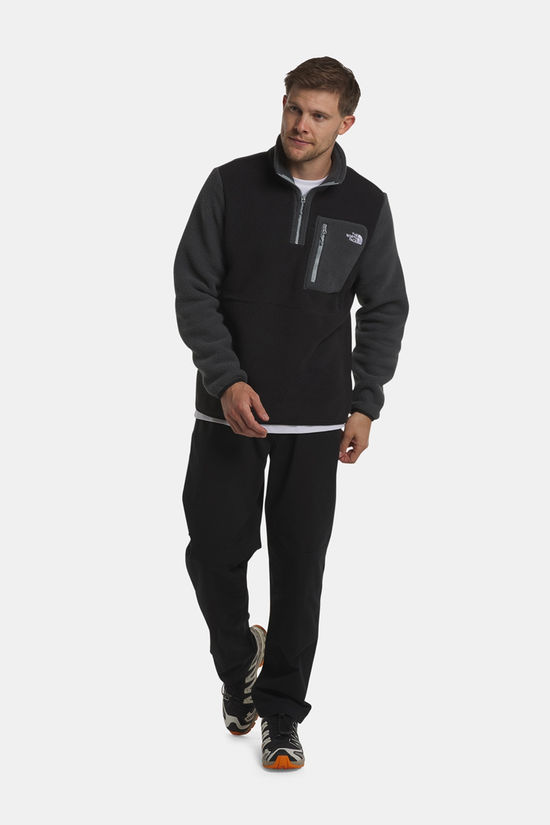 The North Face Yumiori 1/4 Zip Fleecetrui Heren black/dark grey