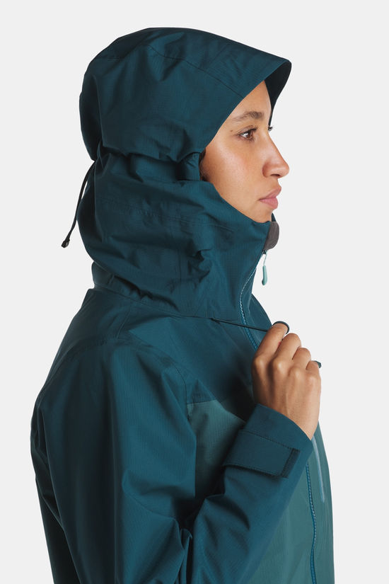Ayacucho Mountain Peak 3L Hardshell Jas Dames Petrol