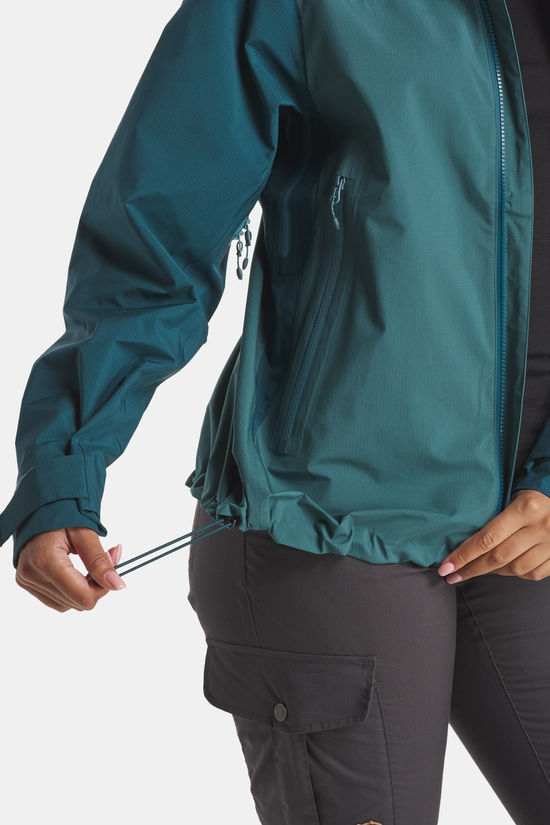 Ayacucho Mountain Peak 3L Hardshell Jas Dames Petrol