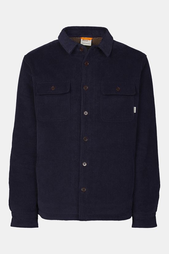 Ayacucho Dakota Corduroy Gevoerd Shirt Blauw
