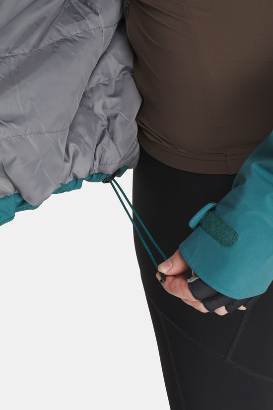 Ayacucho Canopy Insulated Fietsjas Petrol