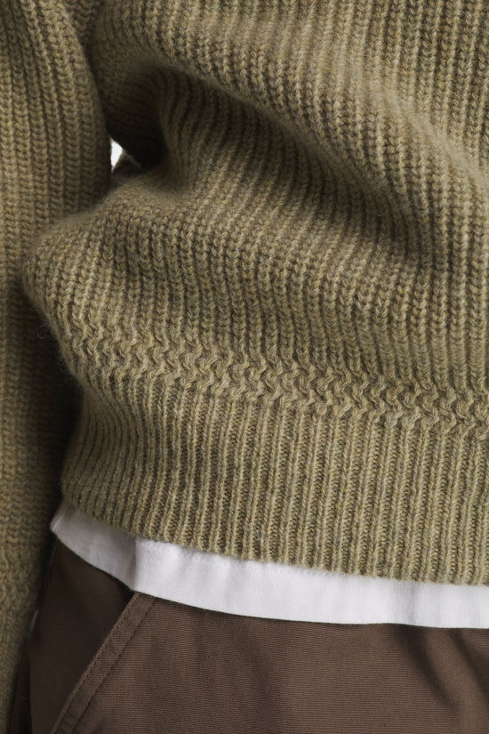 Blue Loop Originals Essential Sweater mid green