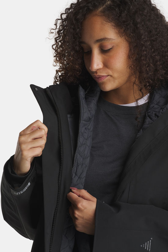 Krakatau Wear Planck Liner Parka Dames black
