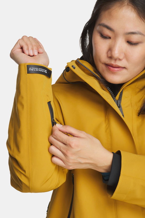 Krakatau Wear Planck Liner Parka Dames light brown