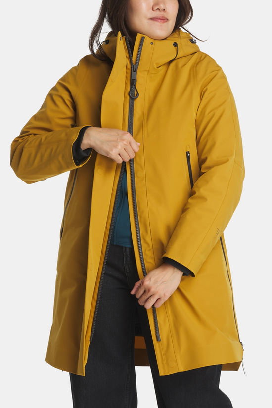 Krakatau Wear Planck Liner Parka Dames light brown