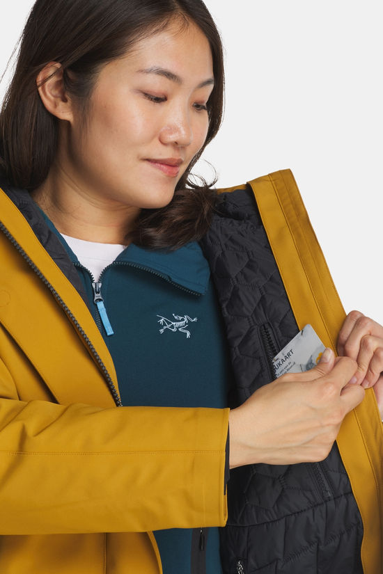 Krakatau Wear Planck Liner Parka Dames light brown