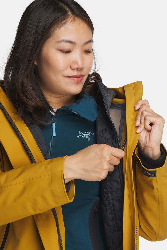 Krakatau Wear Planck Liner Parka Dames light brown