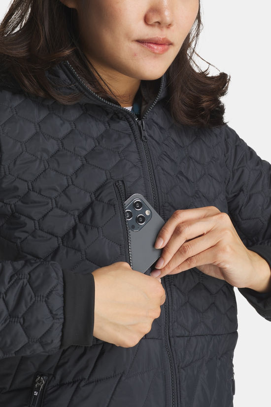 Krakatau Wear Planck Liner Parka Dames light brown