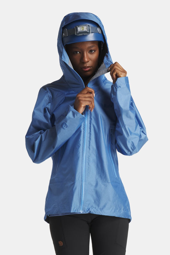 Rab Phantom Mountain Hardshell Jas Dames mid blue