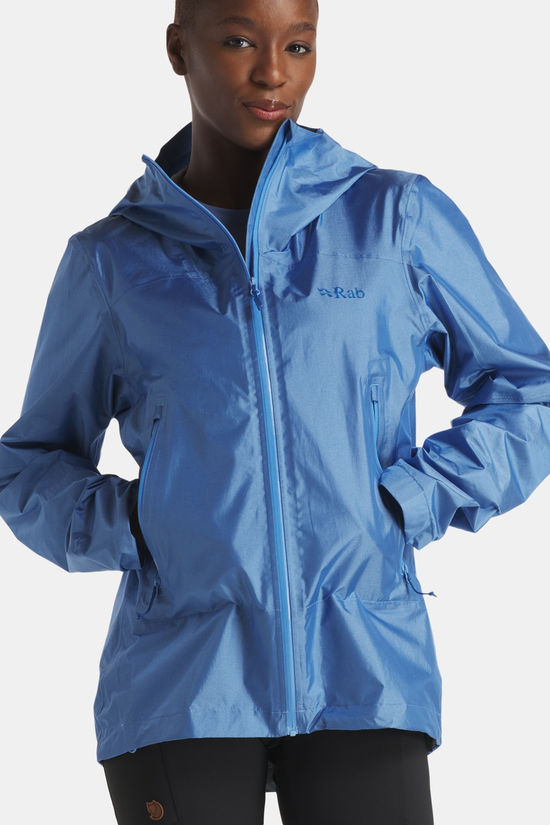 Rab Phantom Mountain Hardshell Jas Dames mid blue