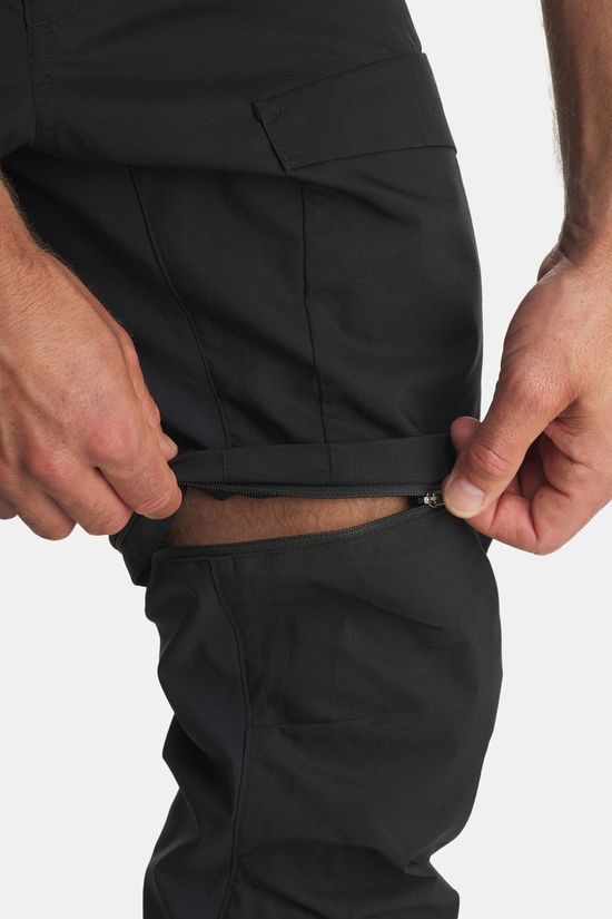 Fjällräven Abisko Hybrid Trail Zip-Off Afritsbroek black