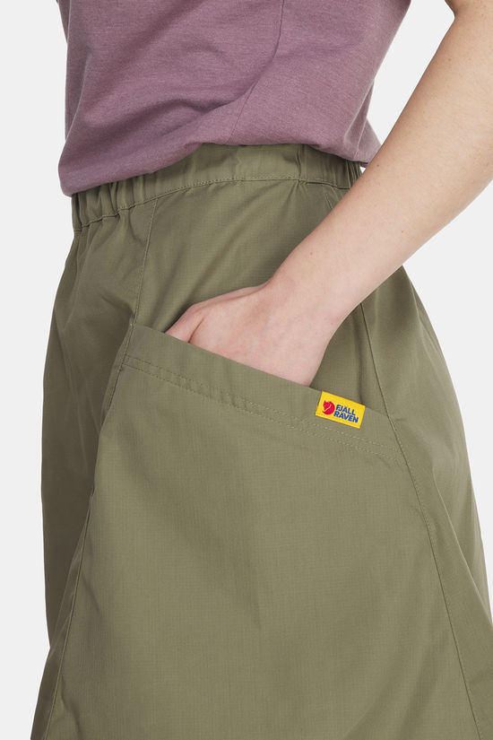 Fjällräven Vardag Skirt Rok Dames mid green/light green