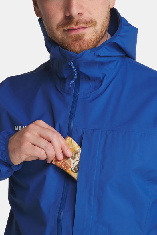 Mammut Ducan Light Hooded Hardshell Jas royal blue
