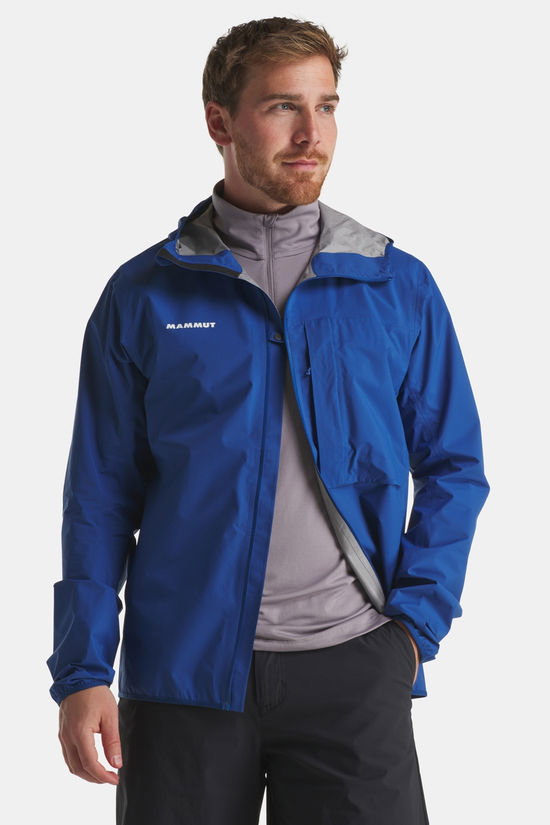 Mammut Ducan Light Hooded Hardshell Jas royal blue
