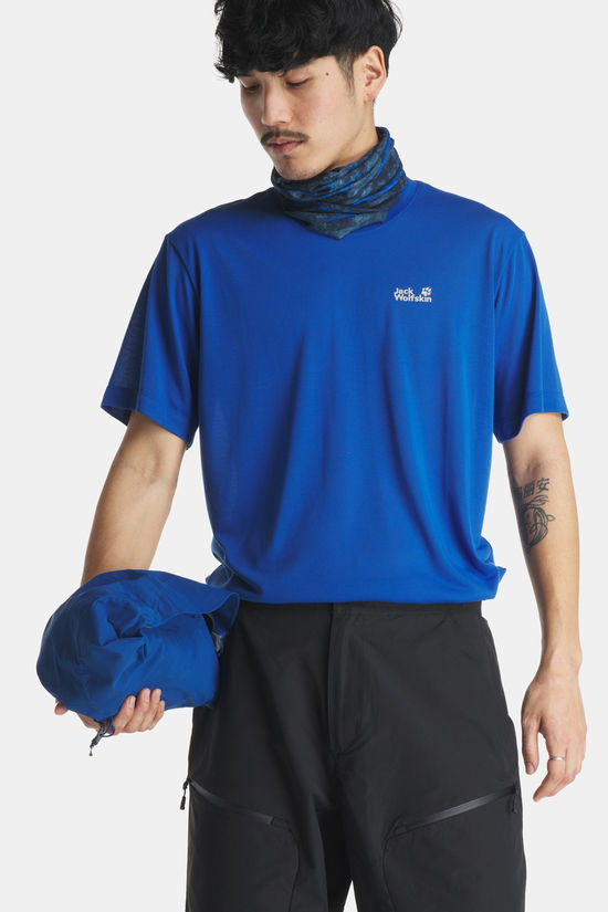 Mammut Crag Hardshell Regenjas royal blue/dark blue