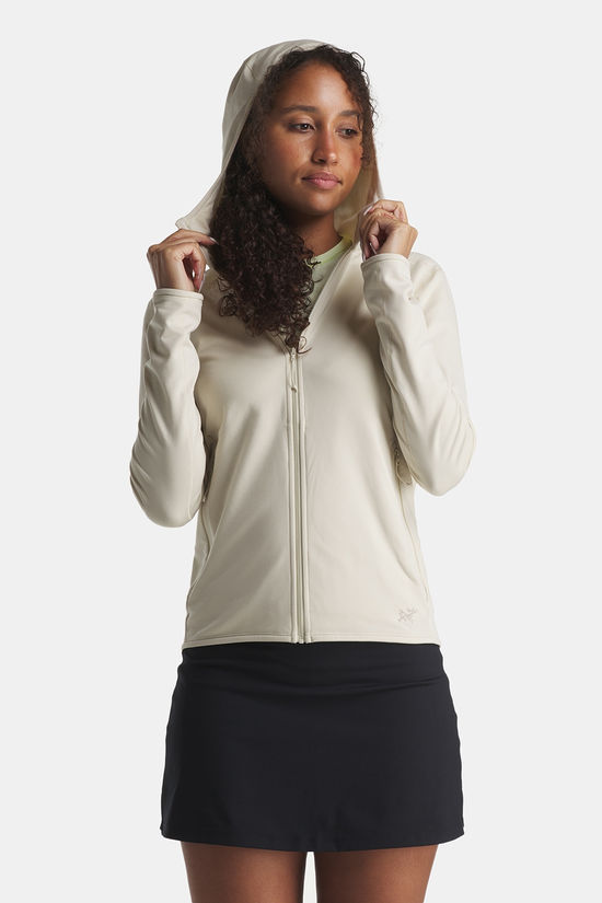 Arc'teryx Kyanite Lightweight Hoody Fleecevest Dames Beige
