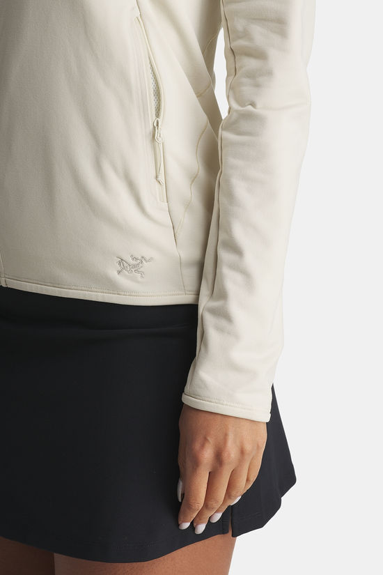 Arc'teryx Kyanite Lightweight Hoody Fleecevest Dames Beige