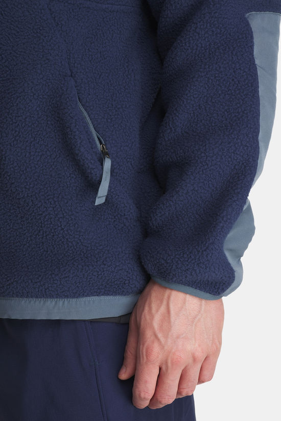 The North Face Yumiori Off Peak 1/2 Zip Fleecetrui Navy Blue/Mid Grey