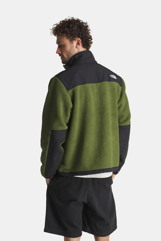 The North Face Retro Denali Fleecevest Heren Dark Khaki/Black