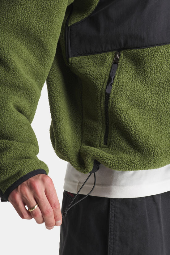 The North Face Retro Denali Fleecevest Heren Dark Khaki/Black