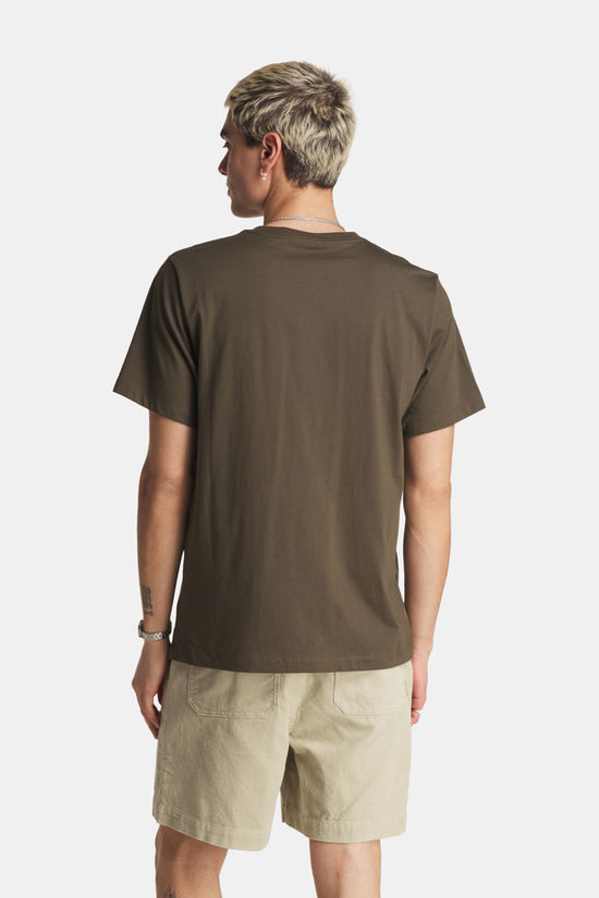 The North Face Evolution Simple Dome Regular T-Shirt Heren dark khaki