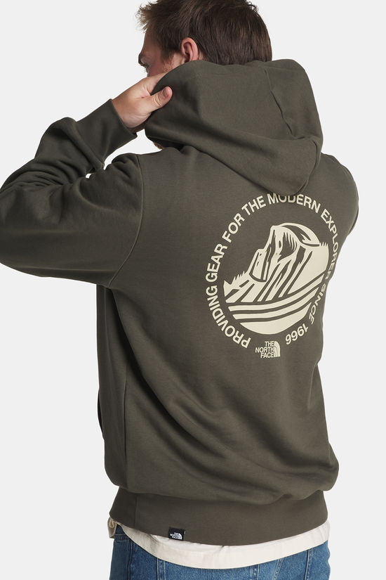 The North Face Monte Regular Hoodie-Graphic Trui dark khaki