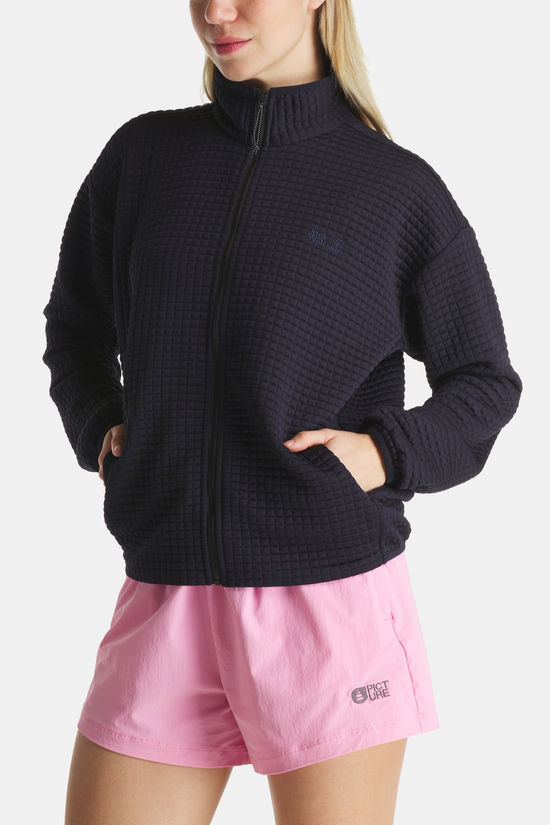 Jack Wolfskin Mogari FZ Fleecevest Dames dark blue