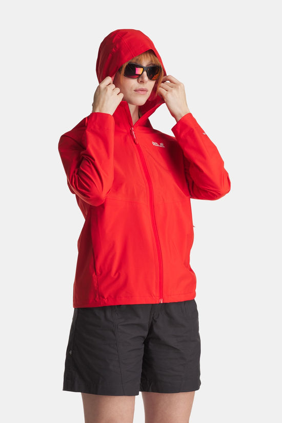 Jack Wolfskin Prelight 2.5L LT Hardshell Jas Dames red
