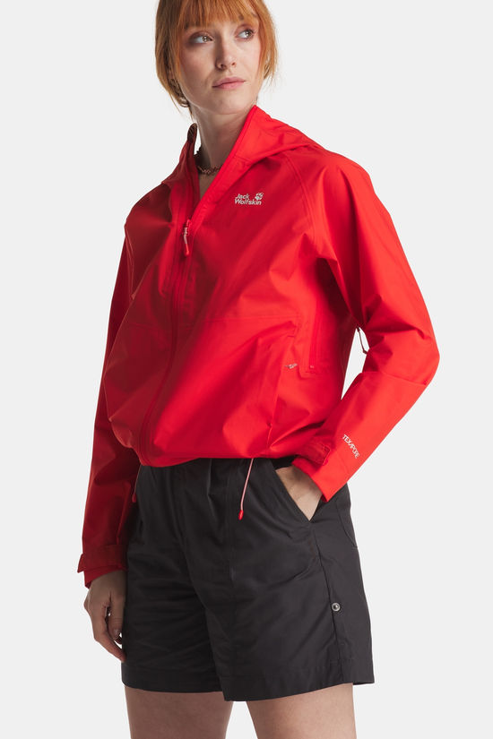 Jack Wolfskin Prelight 2.5L LT Hardshell Jas Dames red