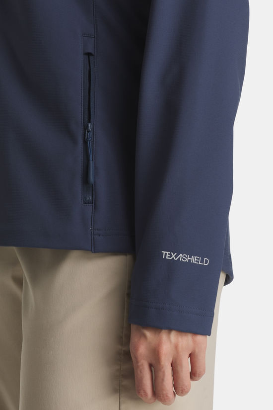 Jack Wolfskin Bornberg Softshell Jas dark blue/mid grey
