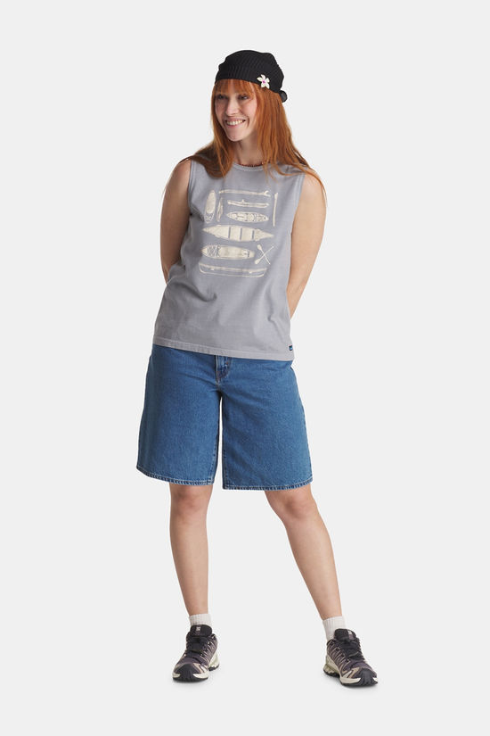 KAVU Summertown Top Dames mid grey