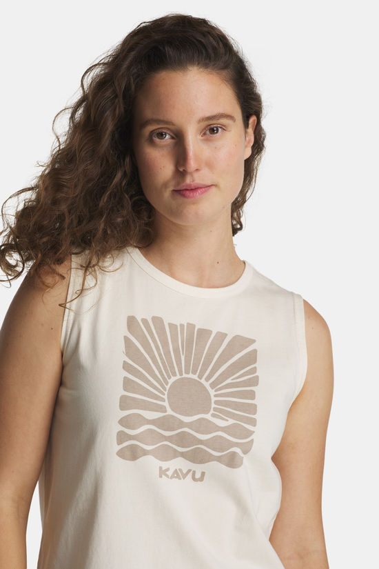 KAVU Summertown Top Dames off white