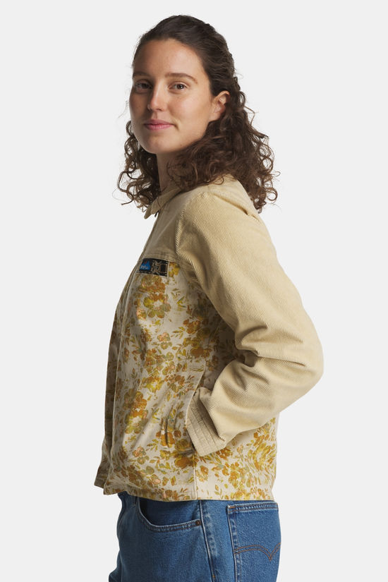 KAVU West Haven Zomerjas Dames Beige/Ass. Flower