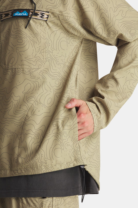 KAVU River Throwshirt Zomerjas Beige