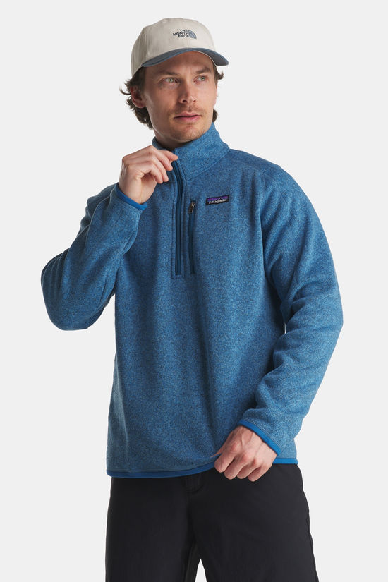 Patagonia Better Sweater 1/4 Zip Fleecetrui mid blue