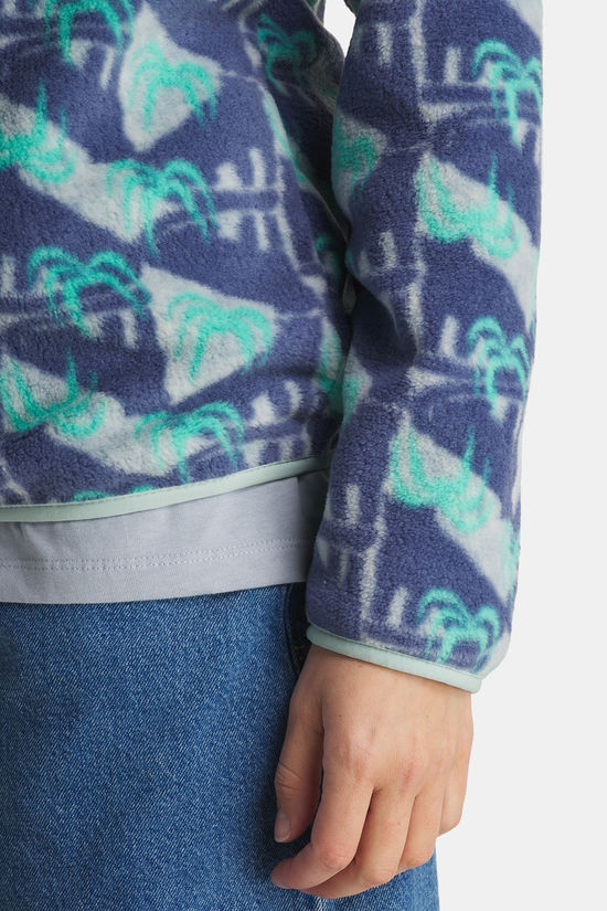 Patagonia Lightweight Synchilla Snap-T Pullover Fleecetrui Dames Dark Blue/Assorted / Mixed