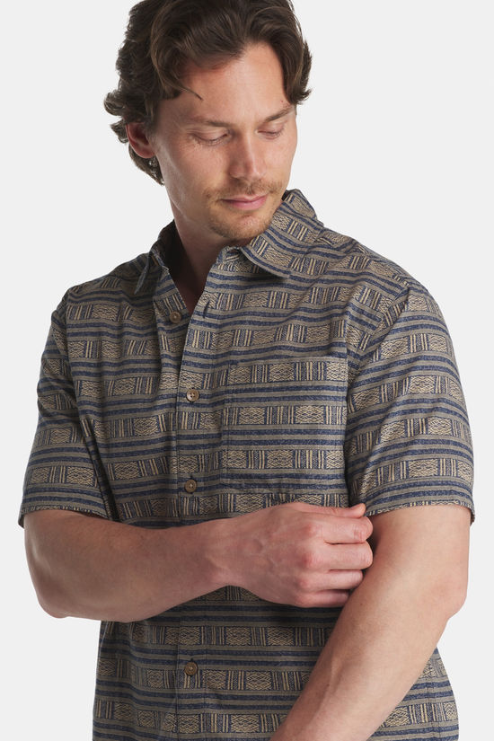 Sherpa Khumbu Weave T-Shirt blue