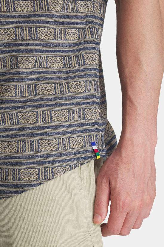 Sherpa Khumbu Weave T-Shirt blue