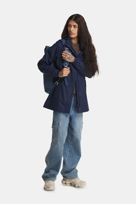The North Face Antora Rain Parka - Refit Jas Dames Navy Blue/Indigo Blue