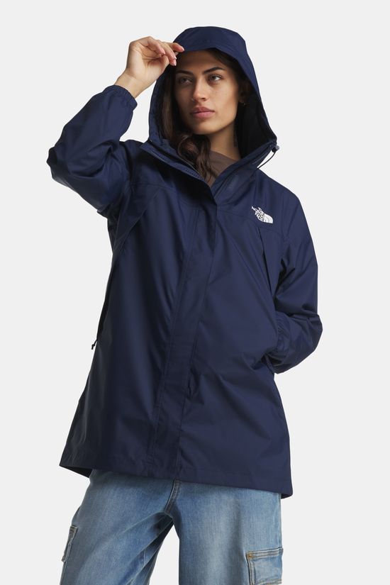 The North Face Antora Rain Parka - Refit Jas Dames Navy Blue/Indigo Blue