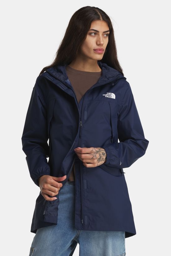 The North Face Antora Rain Parka - Refit Jas Dames Navy Blue/Indigo Blue