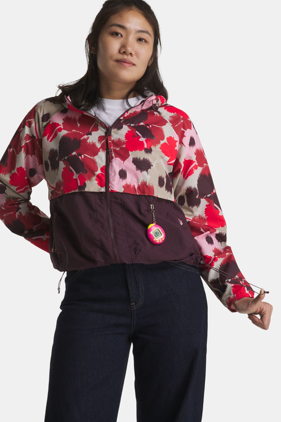 Columbia Spire Valley Printed Windbreaker Dames mid pink
