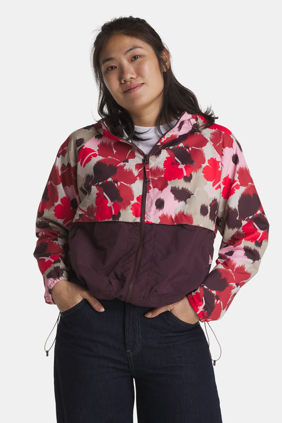 Columbia Spire Valley Printed Windbreaker Dames mid pink